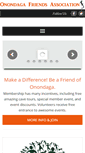 Mobile Screenshot of onondagafriends.org